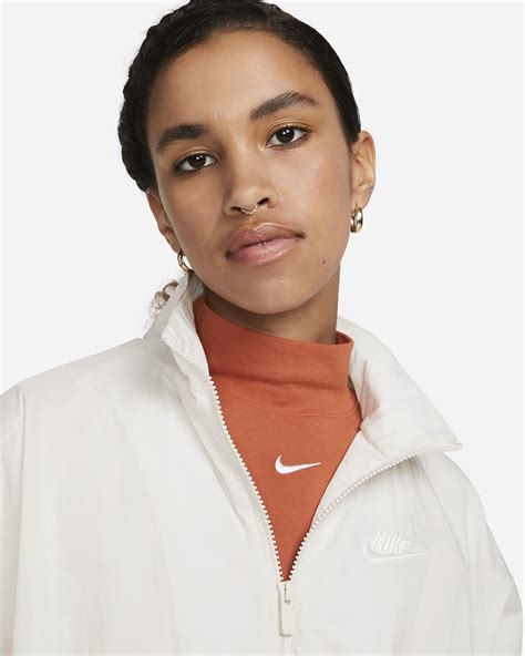 nike sportswear damen jacke aus webmaterial|Nike Sportswear Damenjacke aus Webmaterial.